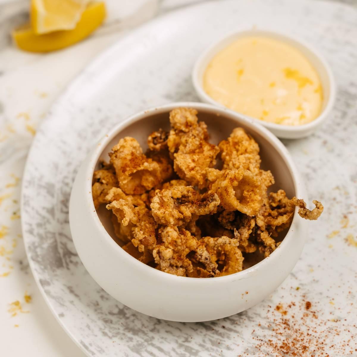 Crispy squid