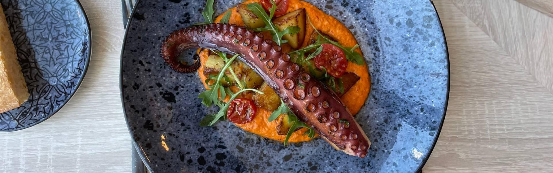 Grilled octopus